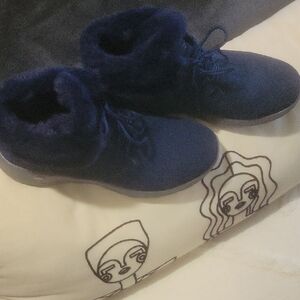 Skechers Air Cooled Blue Boots